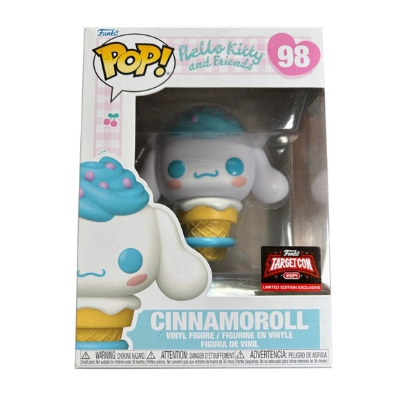 Funko Pop! Cinnamoroll w/ Ice Cream Cone #67 - Picture 1 of 3
